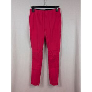 Rag & Bone Simone Cropped Stretch Twill Leggings Pink Women's 4